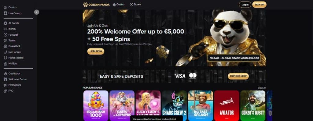 Golden Panda - Oklahoma Online Casinos